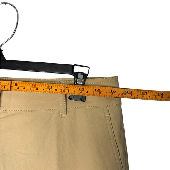 Lafayette 148 Business Casual Tan Stone Trouser Cropped Pants Size 4 - Picture 10 of 12